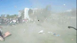 龙卷风事件吃瓜第二视角,第二视角下的惊心动魄瞬间